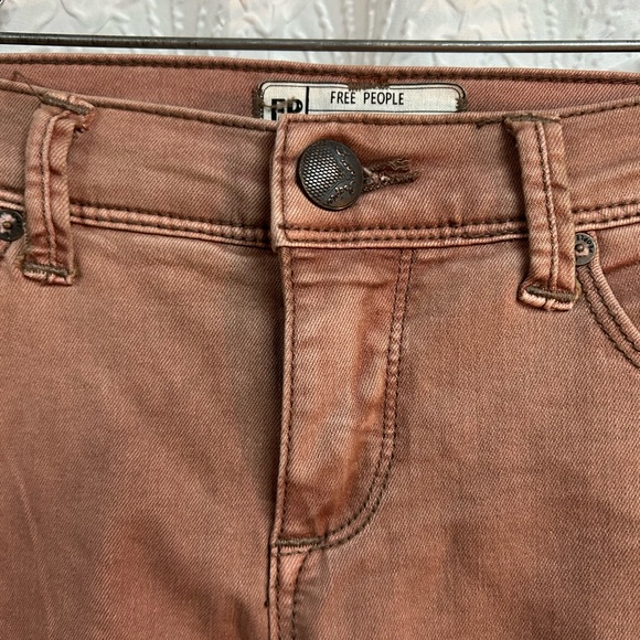 NWT Free People Red Clay Size 26 Denim - Picture 3 of 7